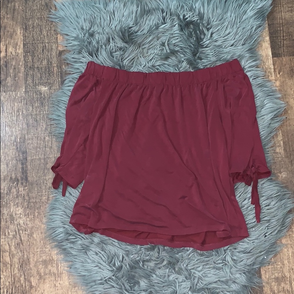 Off the shoulder top